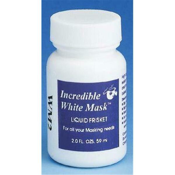 Alvin Alvin & Company 2oz. White Mask Latex Liquid Frisket for Painting Supplies WM2
